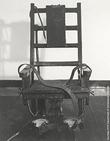 "Probably the most famous American electric chair—Old Sparky from Sing-Sing Prison."